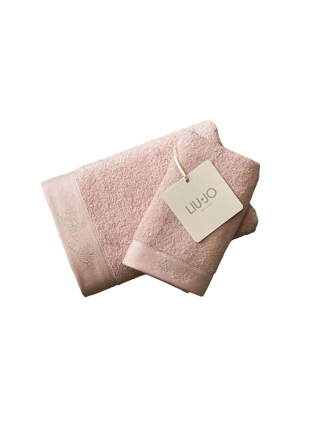 Asciugamani Coppia 1+1 Biancheria LJ coppia LB965B Liu Jo Home - evabiancheria